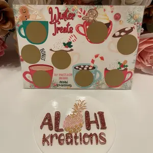 Winter Treats Savings Challenge, Laminated, Scratch Off