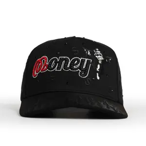 Cap “Money”, Black/red, BiggBoss, premium