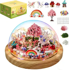 Make Your Own Night Light, Unicorn DIY Kits for Girls Creative Magic Night Light USB Upgrade Edition Unicorn Toys, Arts and Crafts Lamp Project for Girls, Gifts for 4 5 6 7 8 9 10 Year Old Girl