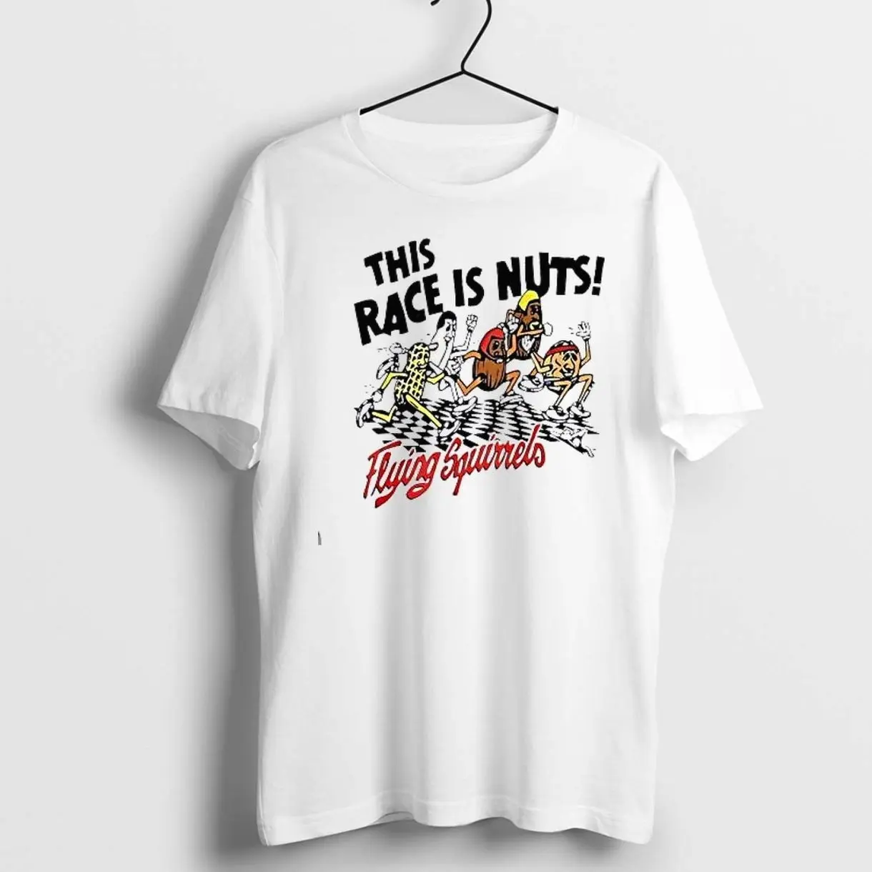 Original Richmond Flying Squirrelsthis Race Is Nuts Tshirts ZI2