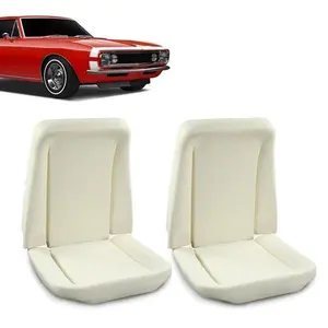 Fit For 1966-1972 GM Front Bucket Seat Foam Bun Cushion Upper & Lower Pair