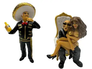 HOMIES SERIES 14 Vicente Fernandez & Pelon Dazza Limited Chasers 2 inch tall Figures Set DGA