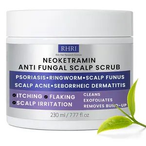 Anti Fungal Scrub for Men & Women | Anti Dandruff, Medicated, Folliculitis Scrub for Dry Scalp, Psoriasis, Ringworm | for Itchy, Flaky & Irritated Scalp