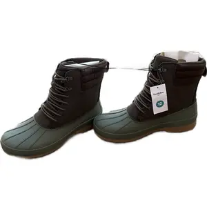 Goodfellow & Co Men's Cody Duck Boots - Size 12 green and brown new