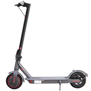 ladped Electric Scooter - 8.5 Solid Tires, 350W Motor Up to 16 Miles of Range and 19 MPH Portable Folding Commuter Scooter with and App E-Scooter  3 Speed modes school scooters