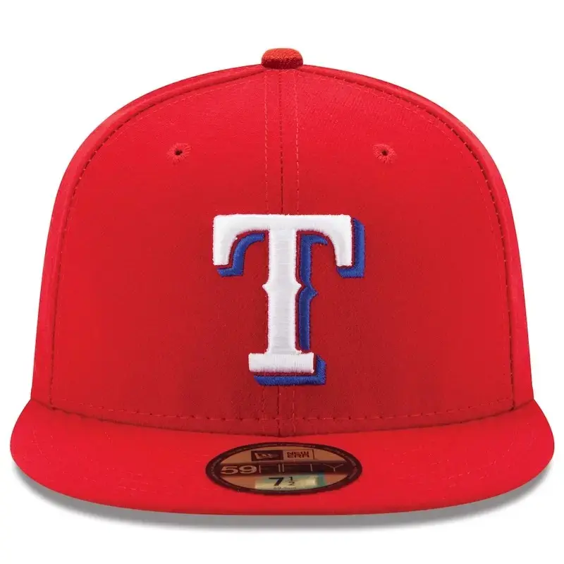 2026 New Era Texas Rangers 59FIFTY Fitted Baseball Cap – RED 2023 World Series Patch