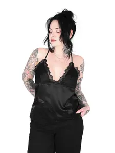 Satin Strappy Top FOXBLOOD