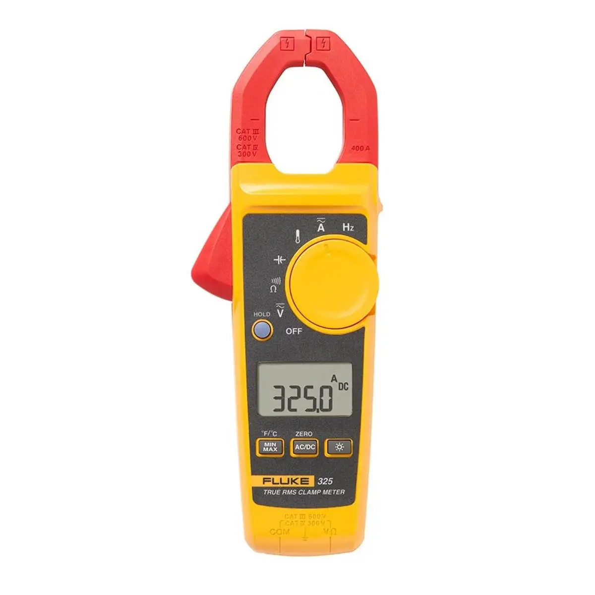 Fluke  400Amp AC-DC Clamp Meter, 400A Amp, Backlit Display, 400A Max