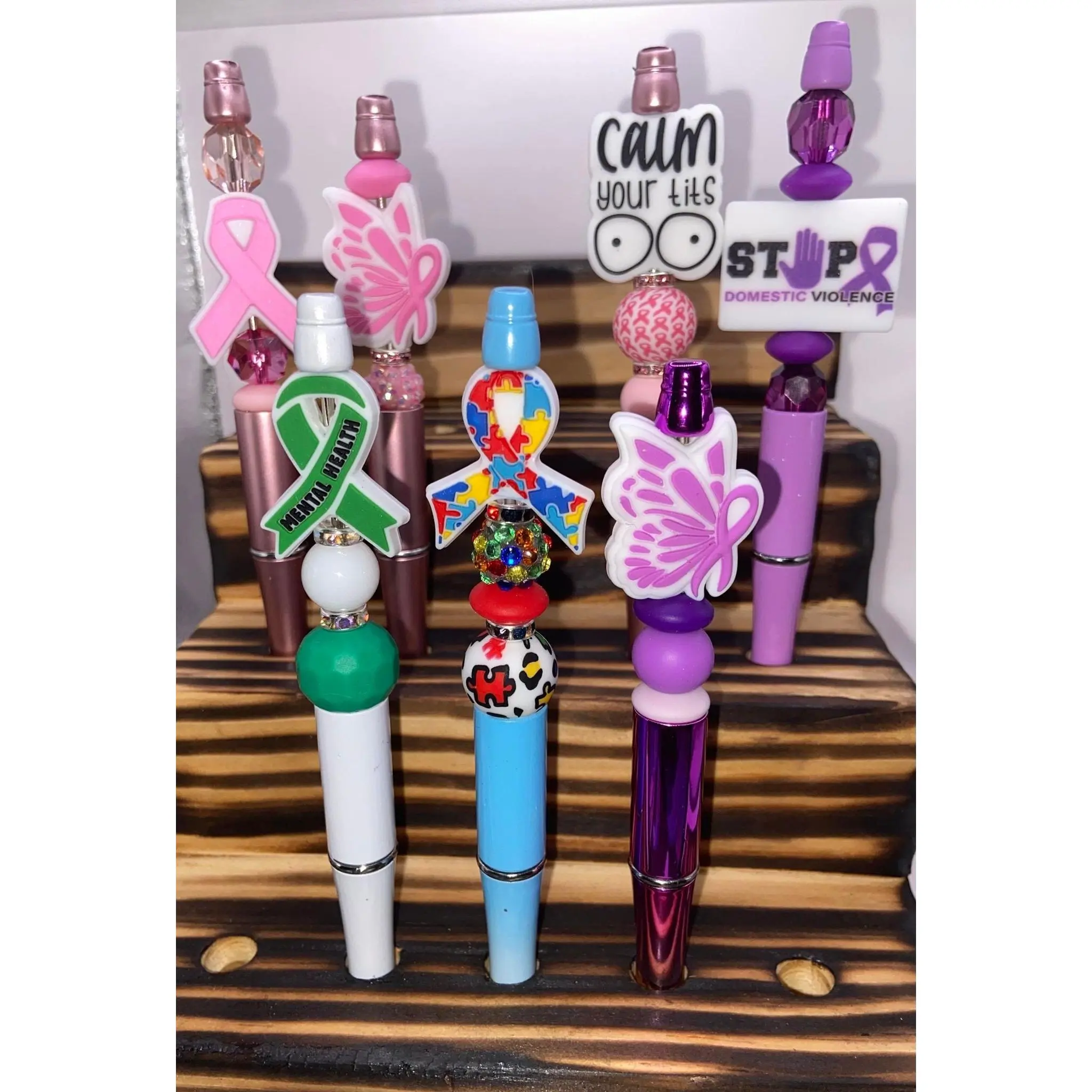 Awareness Beaded Pens Awareness Beaded Pens
