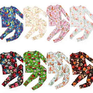 Two Piece Sets - No Buttons Bamboo Toddler Kids Outfit Gigi and Max