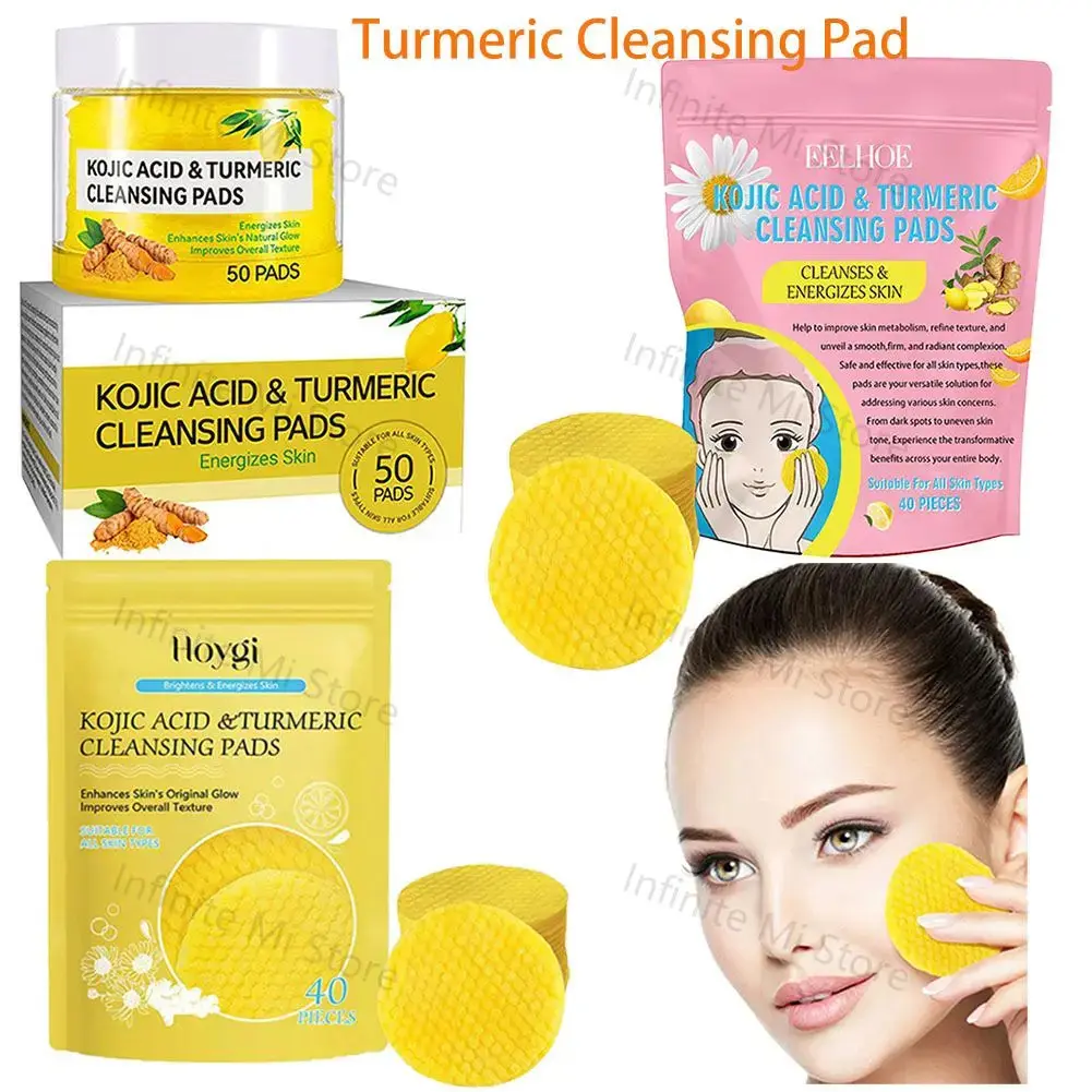 Kojic Acid & Turmeric Exfoliating Pads