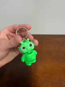 Green Alien Keychain