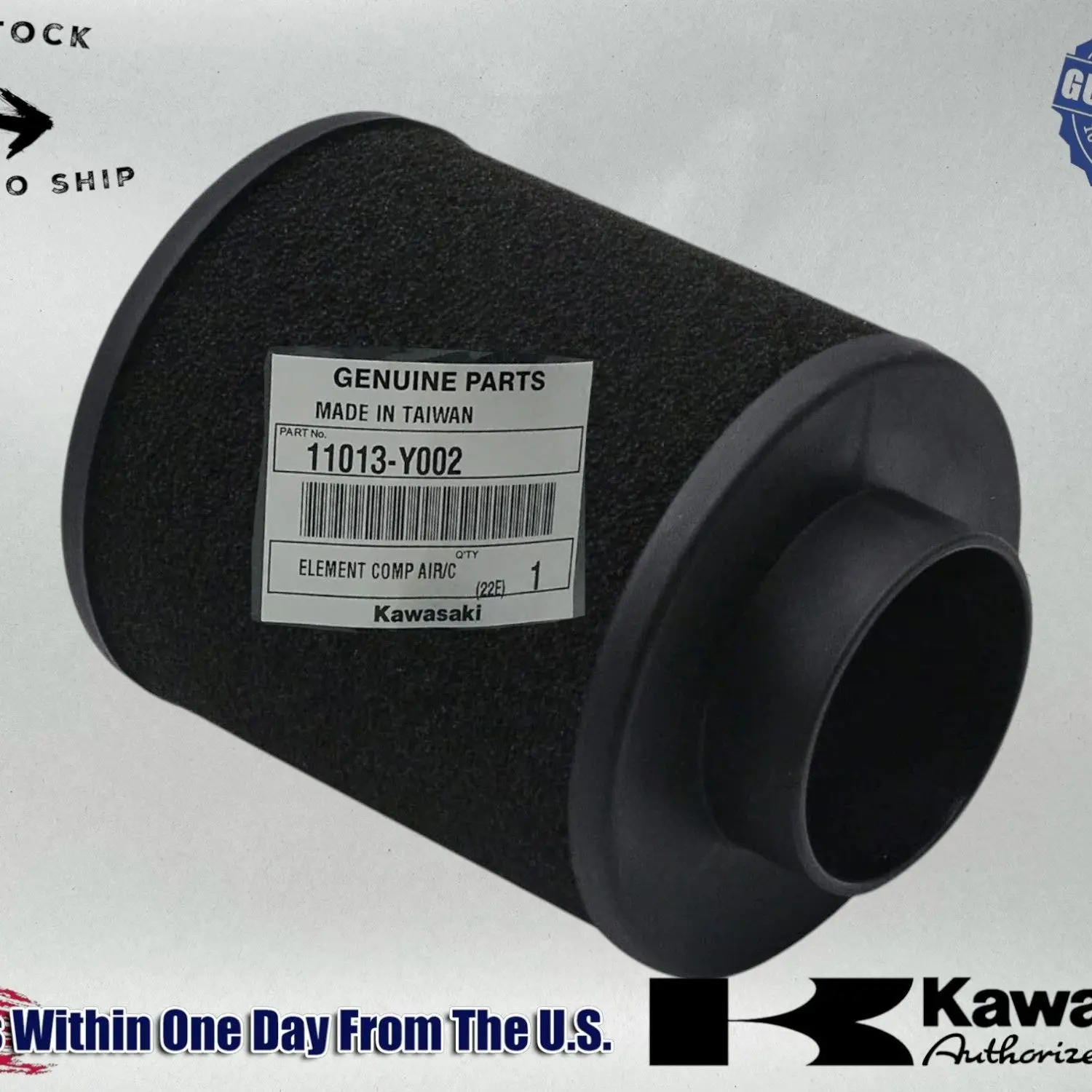 Kawasaki OEM 12-26 Brute Force 300 Air Filter 11013-Y002