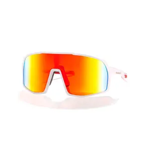 Terminator SunMask with Rainbow Mirror in White
