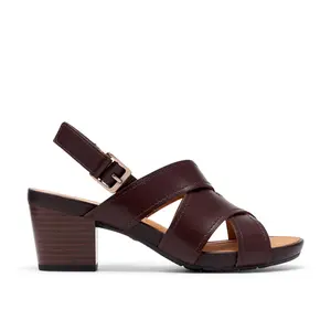 Clarks Womens Kymber Shine Heeled Sandals