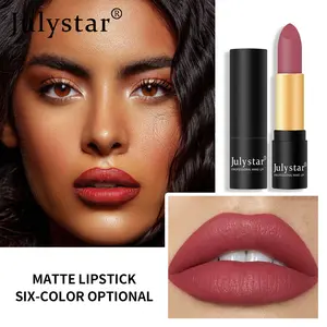 Julystar Christmas Beauty Lipstick Halloween lasting not easy to decolorize non-stick cup matte lipstick