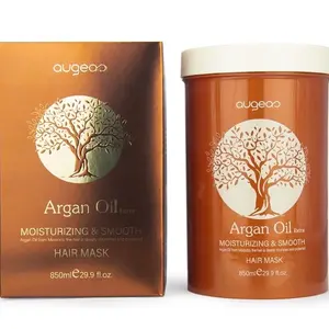 Argan Oil Hair Mask, Repair Split Ends Dry Damaged Hair, Moisturizing & Smoothing Hair Mask for Dry Damaged Hair of All Hair Types 16.90 oz 500 ml (29.90oz-850ml) Conditioner Haircare Moisturizer Comfort