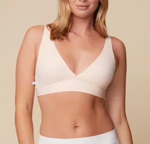 Bliss Plunge Adjustable Bralette - Rose