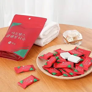 20 Pcs Disposable Compressed Towels, Travel Portable Face Towel, Women's Thickened Candy Cleansing Towel, Small Compression Cloth, Soft Absorbent Multifunctional Towel