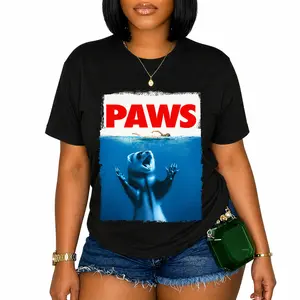 100% Cotton Paws Ferret Funny Ferret Lover Gifts For Men Women T-Shirt
