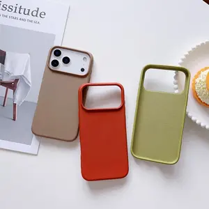 Premium Liquid Silicone Protective Phone Case for iPhone 17 Pro Max / 17 Pro / 17 Air / 17 Phone Case Cover Protector Protection Smartphone Cellphone Casing