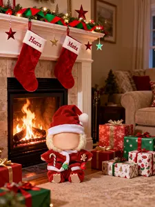 Labubu Doll Christmas Outfit Set for 7inches  Holiday Vibe