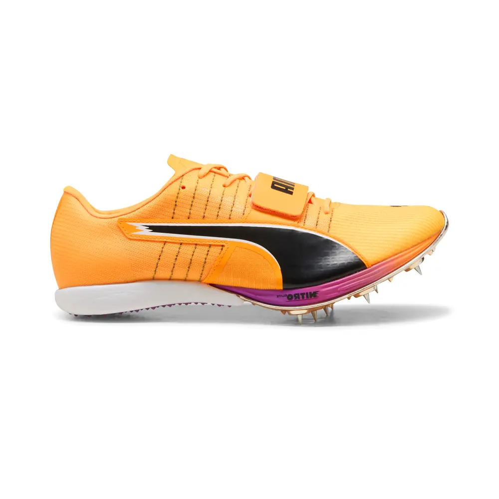 PUMA Mens Evospeed Tokyo Nitro Long Jump & Field Running Sneakers Shoes - Orange