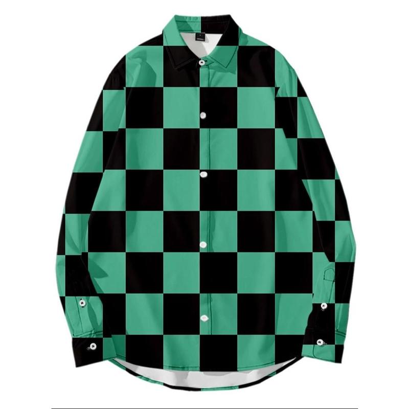 Demon Slayer Jacket, Giyu Tomioka & Tanjiro Cosplay Shirt Cape, Zenitsu, Nezuko Anime Costume for Men & Women - Official Style Demon Slayer Jacket, Giyu Tomioka & Tanjiro Cosplay Shirt Cape, Zenitsu, Nezuko Anime Costume for Men & Women - Official Style