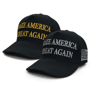 High Quantity Trump Hat adjustable size Baseball Cap With USA Flag Unisex Make America Great Again Hats 45-47 Sport Caps for Women and Men