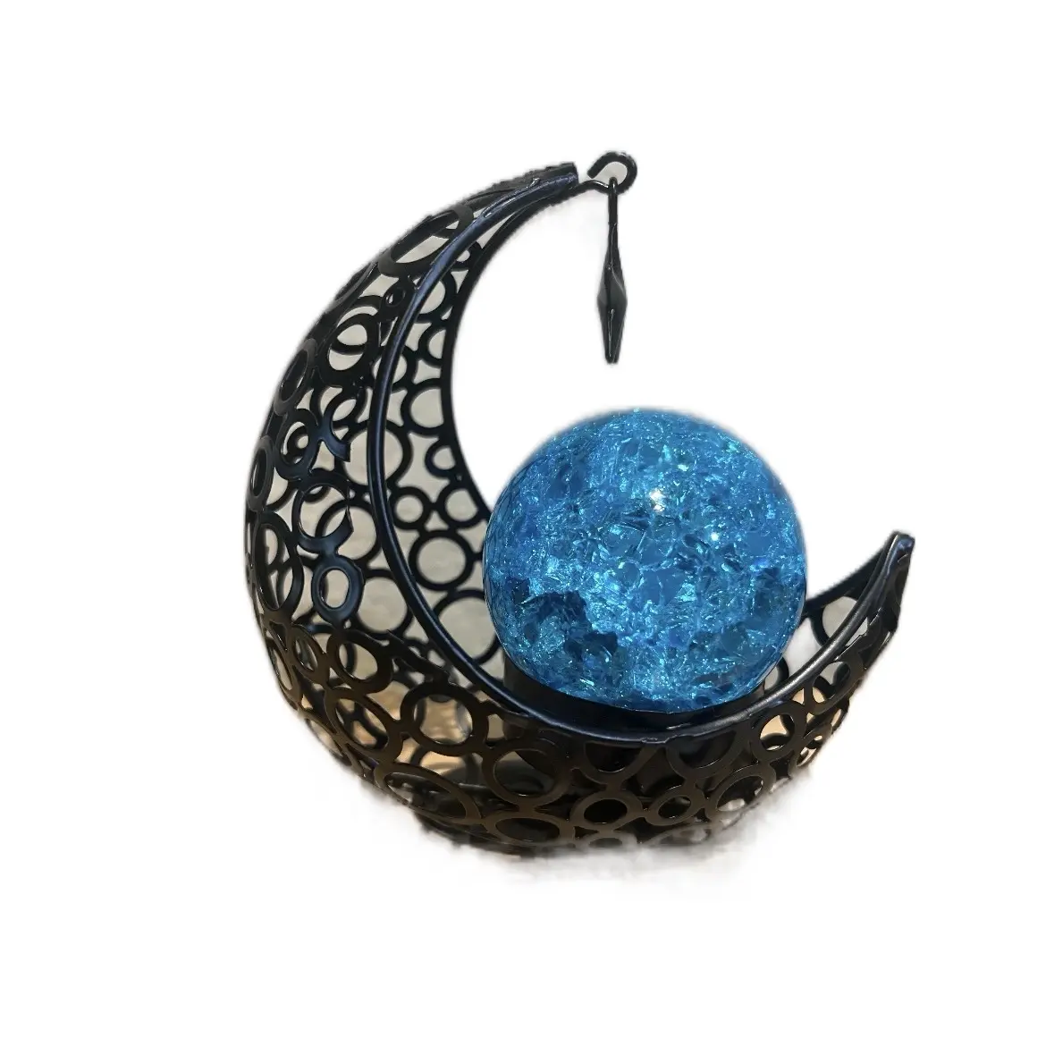 Currently sold out . Blue or purple Crystal Sphere & Holder - Perfect for Display and Storage