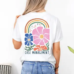 Case Management Shirt Gift for Nurse Case Manager tshirt Custom Case manager Rn tee Personalized case management crewneck t-shirt O
