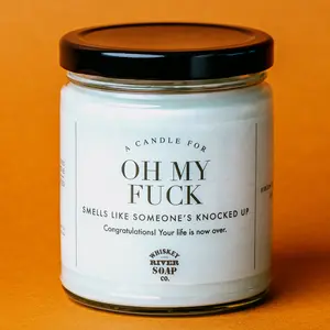 Oh My Fuck Candle