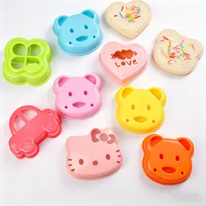 Sanrio Hello Kitty Cartoon Sandwich Mold - Fun & Versatile Design for Themed Sandwiches - Perfect for Fans & Easy to Use - Enhances Meal Visual Appeal - Boxes, Decor