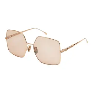 Pre-owned FENDI Other Small Leather Goods Oversize Square Sunglasses