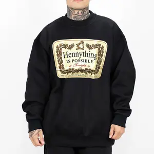 Hennything Funny Chicano Brown Pride Clothing Mexican Clothes Lowrider Clothes Oversized Graphic Tee Medium Heavy Sweatshirt Hoodie for Men & Women Full Size S-5XL