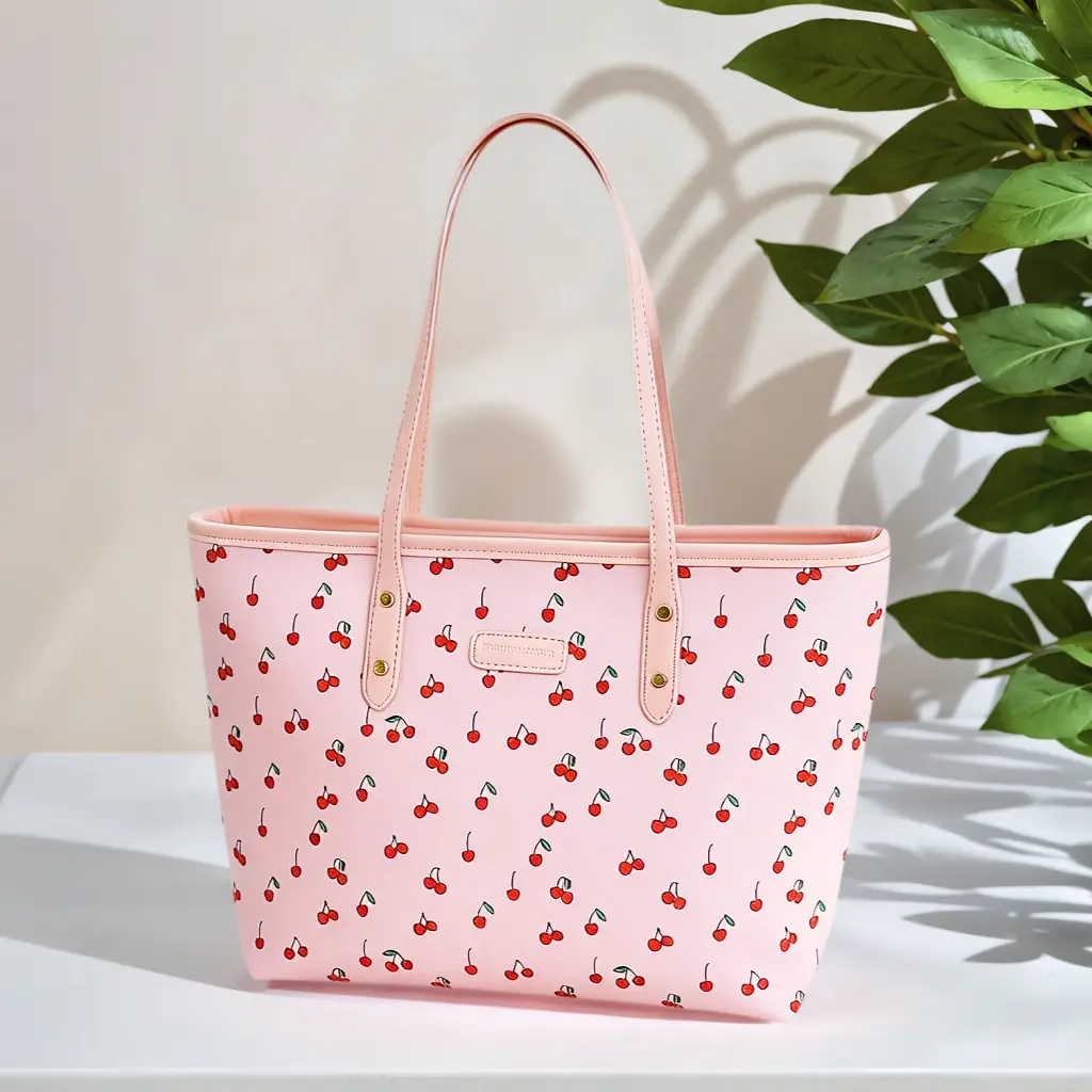 Fashion Floral Print Large Capacity Tote Bag for Women – Versatile Shoulder Bag, Handbag for Commute, Work, School, Travel & Shopping – Great Gift for Birthday & Holidays