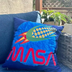 MASA Corn Ship Soft Touch Mexican Style Pillow Cover - Perfect for Cozy Nights