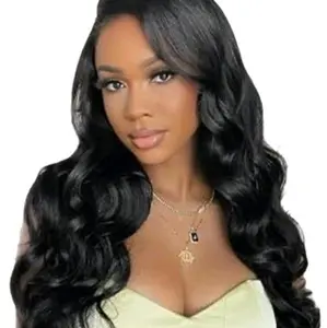 Melly's Body Wave 20" Human Hair Wig - Stylish Hairpiece for Everyday Wear