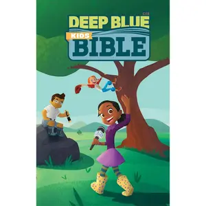 USED-Ceb Deep Blue Kids Bible Wilderness Trail Paperback by Common English Bible (Paperback)