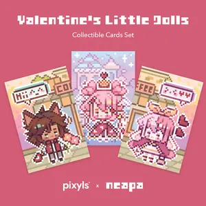 Valentine's Little Dolls Collectible Cards