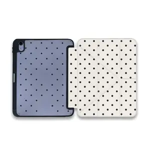 Cool Black Tablet Case with Silk Texture PC Back Shell, Pencil Holder for 11-inch iPad Pro (2024)/iPad Air 6 (2024)/iPad mini 6 - Tablet Accessories for Device Casing and Protection