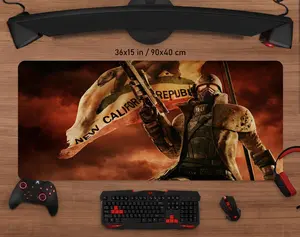 Fallout New Vegas Desk Mat • Personalized Gaming Mousepad