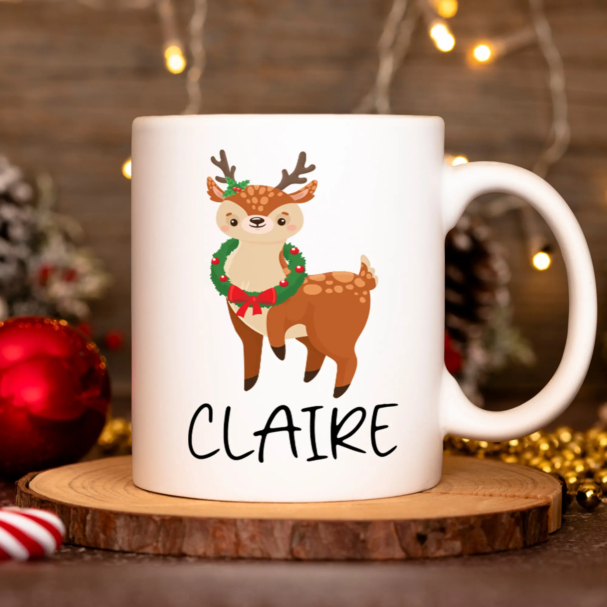 Christmas Name Mug, Cute Custom Mug for Christmas, Christmas Coffee Mug, Personalized Holiday Gift, Custom Mug, Hot Chocolate Mug, Cute Coffee Mug, Personalized Mug, Personalized Gift, Xmas Gift