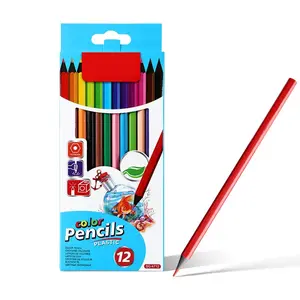 12-Color, oil-based colored pencils Student Art colored pencils Erasable colored lead