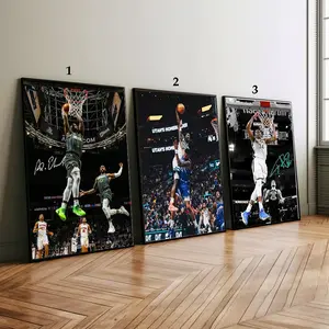 Anthony Edwards Poster, Basketball Signed Poster