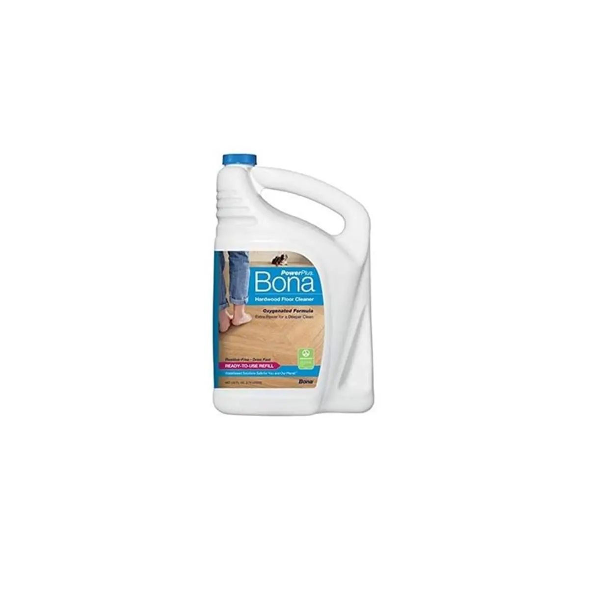 212 MAIN Bona Power Plus Floor Cleaner, 128oz Household Oxygen Cleaner for Deep Cleaning Hardwood Floors (Model 236934)