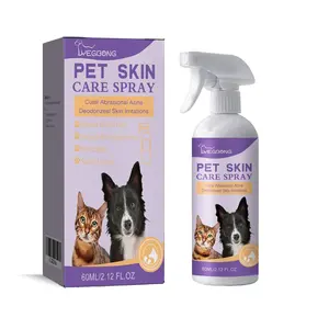 Pet HOT SPOT&WOUND Spray,Pet Skin Sprays for Dogs&Cats-Nature Soothing Spray for Clean and Soft