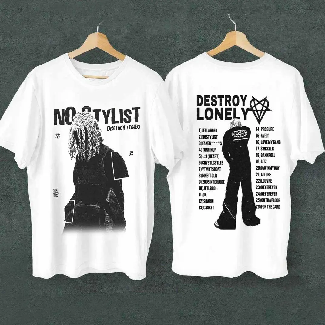 Destroy Lonely Forever Tour 2026 Vintage Graphic Shirt VTMNTSCOAT Collection HY6362