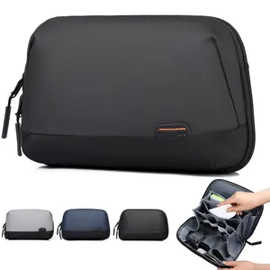 Digital Storage Bag Multi-Pocket Organizer for Travel Power Bank Hard Drive Phone Earphone Accessories Lipstick Key Holder Portable Bag Durable Pouch