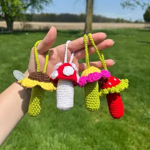Whimsy Crochet Chapstick/Lipbalm Holder Charm